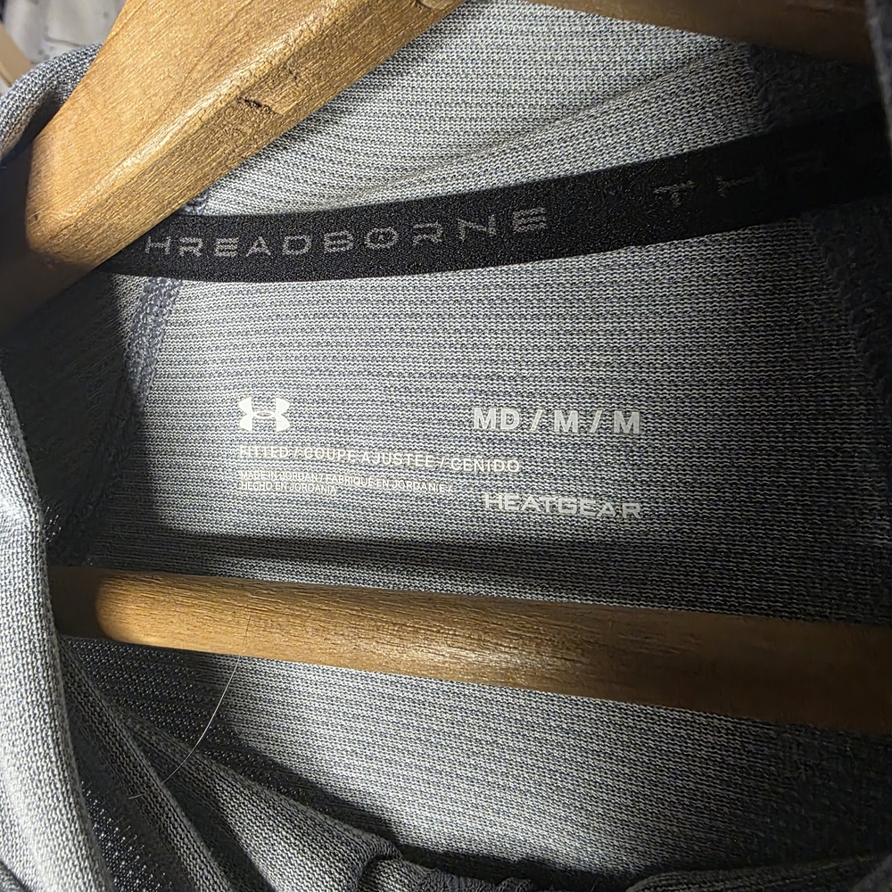 Under Armour Gray Threadborne Pullover - image 3